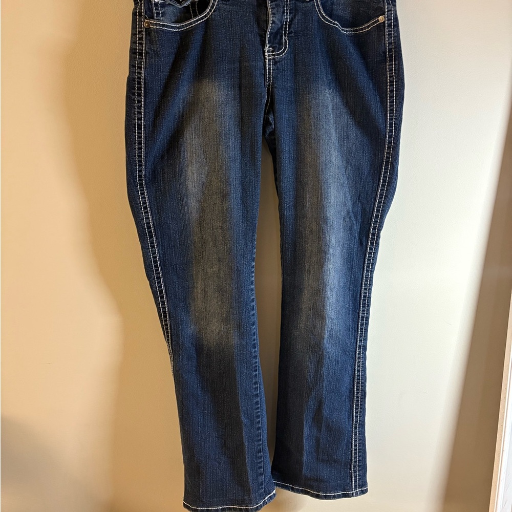 Rampage Dark Blue Boot Cut Jeans